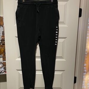 Gymshark Black Sweatpants with Logo